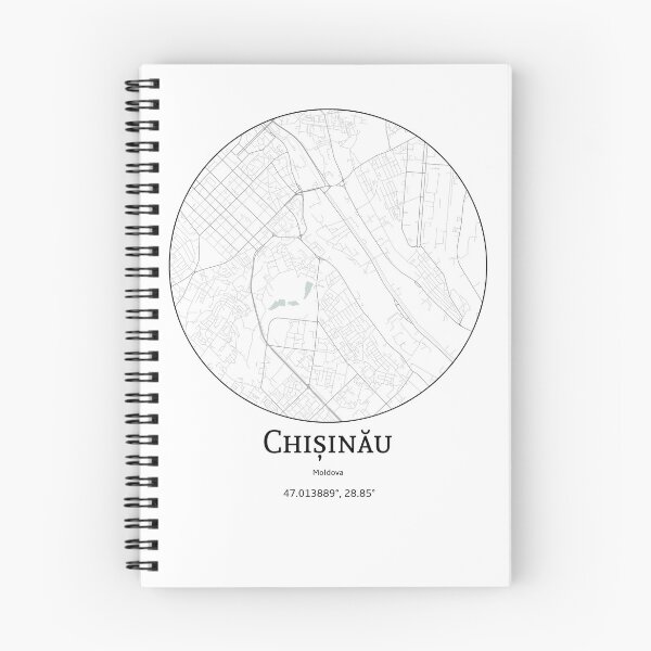 Item preview, Topography of Chisinau designed and sold by JohnnysHeath.