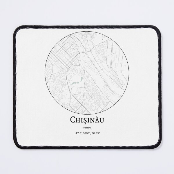Item preview, Topography of Chisinau designed and sold by JohnnysHeath.