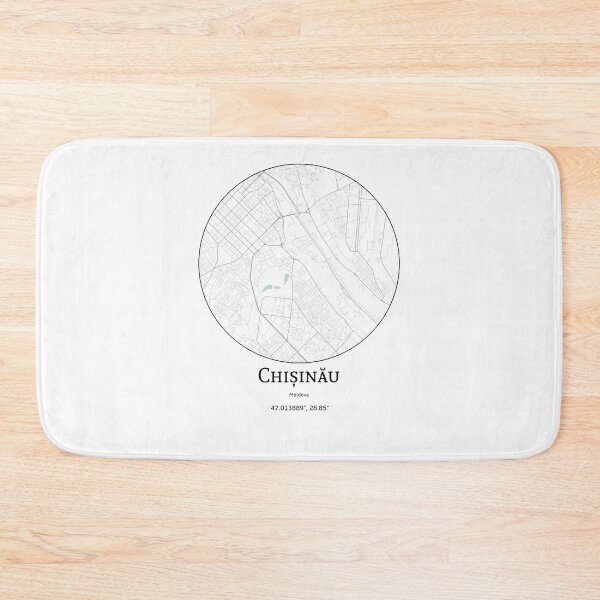 Item preview, Topography of Chisinau designed and sold by JohnnysHeath.