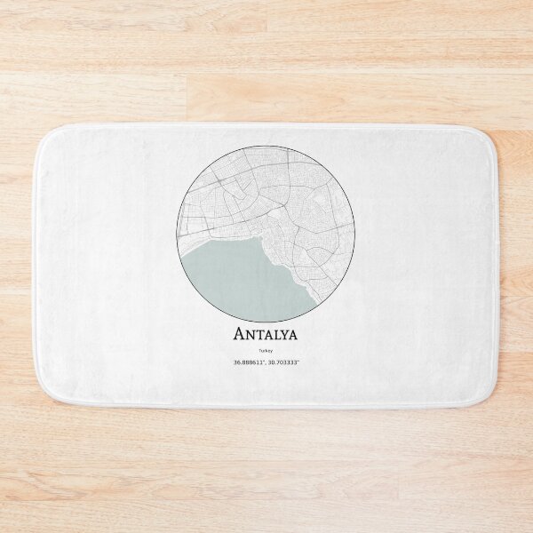 Item preview, Topography of Antalya designed and sold by JohnnysHeath.