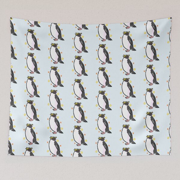 Item preview, Funny Macaroni penguin illustration  designed and sold by Artofmayara.