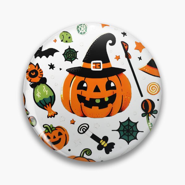 Item preview, Spooky Pumpkin Parade designed and sold by Thai Vibe Studio.