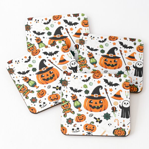 Item preview, Spooky Pumpkin Parade designed and sold by Thai Vibe Studio.