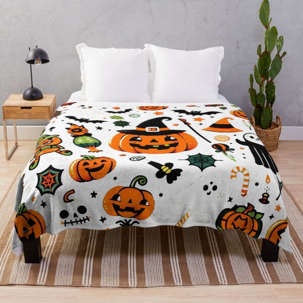 Item preview, Spooky Pumpkin Parade designed and sold by Thai Vibe Studio.