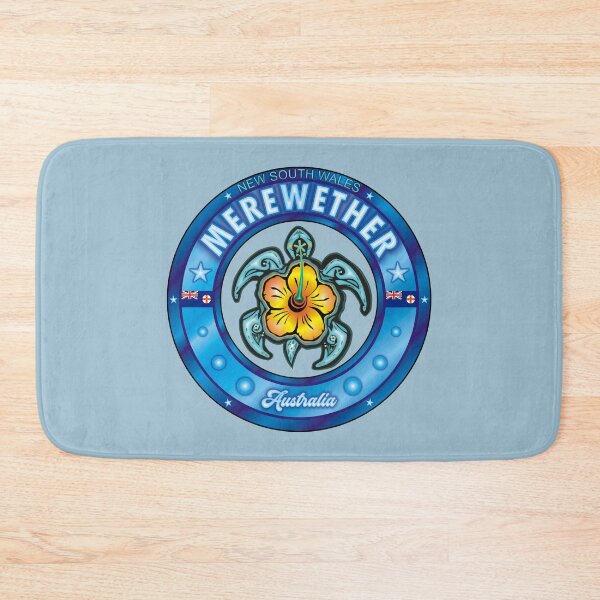 Item preview, Merewether Beach Australia sea turtle hibiscus designed and sold by studioss76.