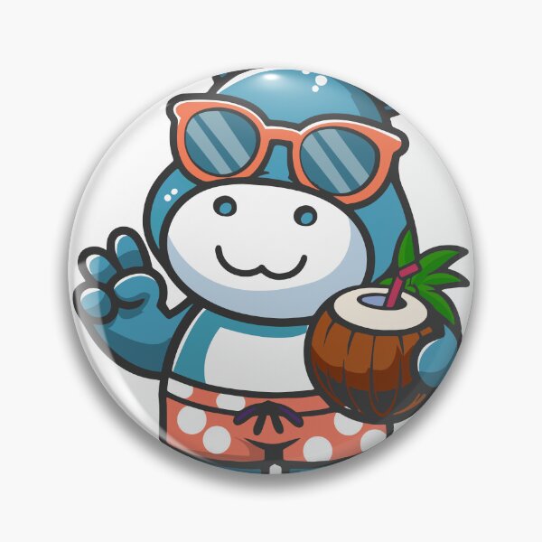 Item preview, Cool Moo deng  Vacation Vibes - T-Shirt & Sticker Design designed and sold by CreativeTomb.