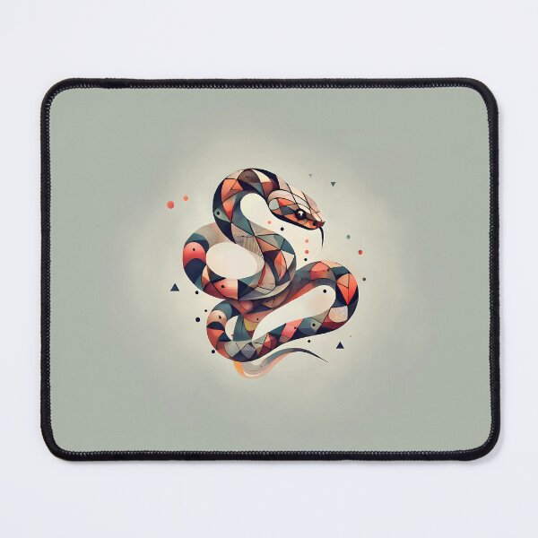 Item preview, Geometric Serpent designed and sold by Crimson-Spell.