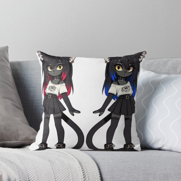Item preview, Twin emo girl cats designed and sold by II0FU5.