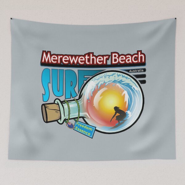 Item preview, Merewether Beach Australia surf freedom essence designed and sold by studioss76.