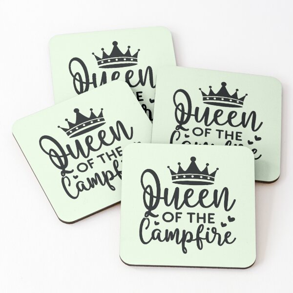 Item preview, Queen of the Campfire designed and sold by NettiesWallArt.