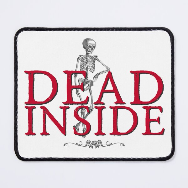 Item preview, Dead Inside, Black Skeleton designed and sold by UNK-Fatigues.