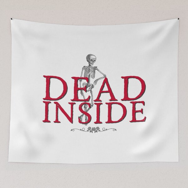 Item preview, Dead Inside, Black Skeleton designed and sold by UNK-Fatigues.