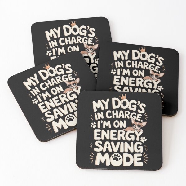 Item preview, My Dog’s in Charge - Funny Chihuahua Lover Design designed and sold by BunBuntheDog-.