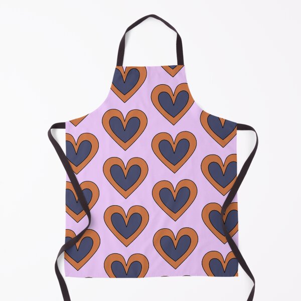 Item preview, Cute heart - Purple and Orange designed and sold by MrsCreative1.