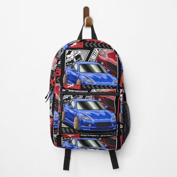 Item preview, Blue Mazda RX-8 Comic Style designed and sold by JDM Guyvit.