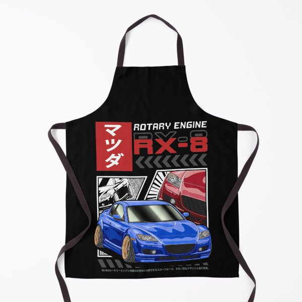 Item preview, Blue Mazda RX-8 Comic Style designed and sold by JDM Guyvit.
