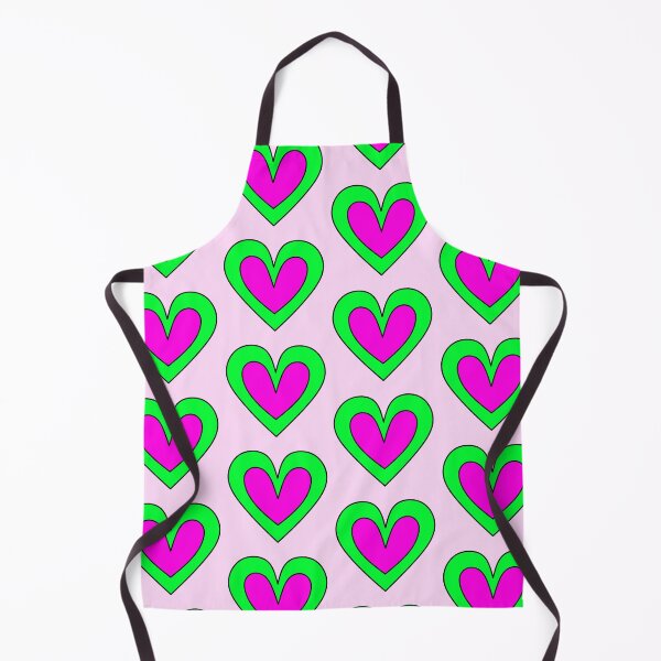 Item preview, Cute Heart - Pink and Green designed and sold by MrsCreative1.