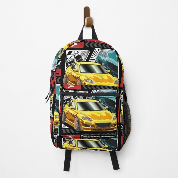 Item preview, Yellow Mazda RX-8 Comic Style designed and sold by JDM Guyvit.