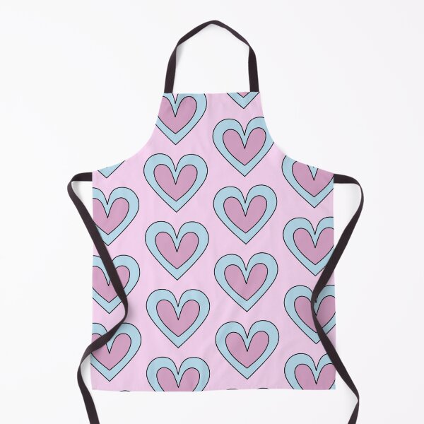 Item preview, Cute Heart - Pink and Blue designed and sold by MrsCreative1.