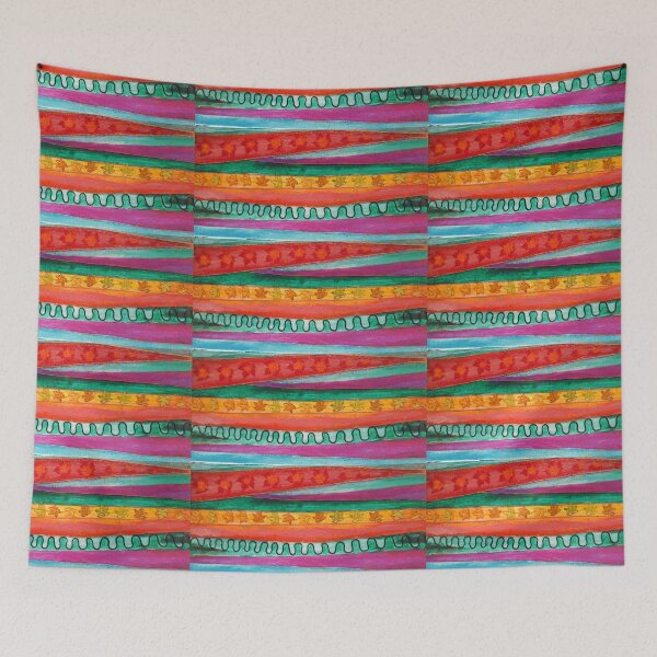 Item preview, Acrylic Picture Collage "Summer Festival" designed and sold by IreneSchlik.