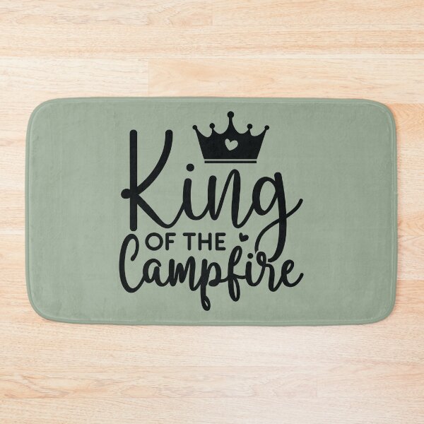 Item preview, King of the Campfire designed and sold by NettiesWallArt.