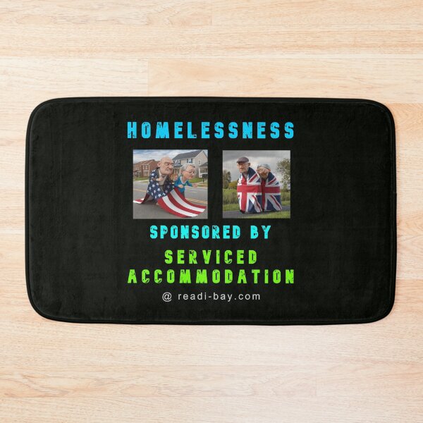 Item preview, Homelessness and Serviced Accommodation designed and sold by AlienAlmanac.