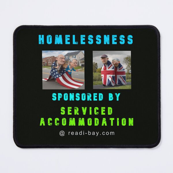 Item preview, Homelessness and Serviced Accommodation designed and sold by AlienAlmanac.