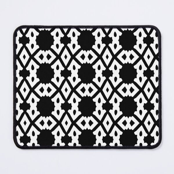 Item preview, Arabesque Islamic Art Geometric Pattern Black designed and sold by taiche.