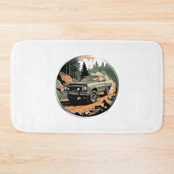 Item preview, Vintage Offroad Adventure Rugged 1970s Car in Nature off grid designed and sold by w1ckerman.