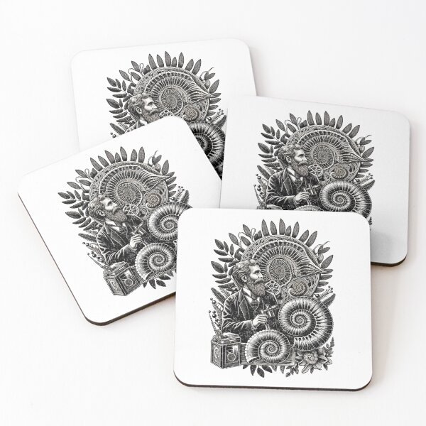 Item preview, Mens Jurassic Fossilized Prehistoric Ammonite Fossil designed and sold by nicksuefonze.