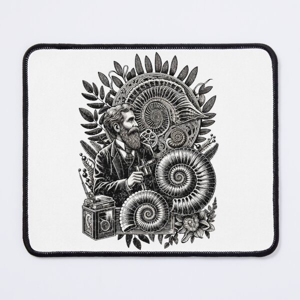 Item preview, Mens Jurassic Fossilized Prehistoric Ammonite Fossil designed and sold by nicksuefonze.