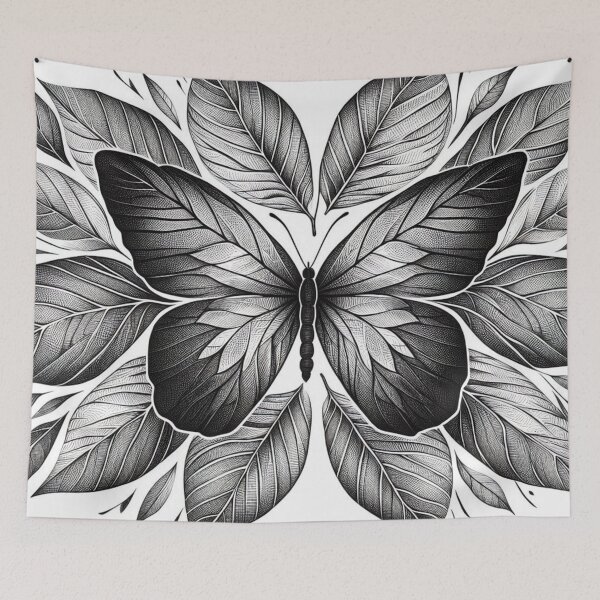 Item preview, Leafy Butterfly designed and sold by TeslaSt0re.
