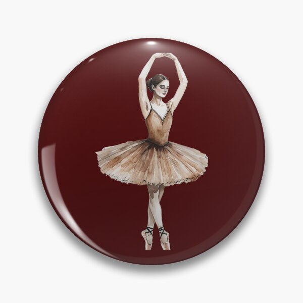 Item preview, Watercolor Ballerina En Pointe,  designed and sold by Aise06.