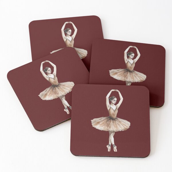 Item preview, Watercolor Ballerina En Pointe,  designed and sold by Aise06.