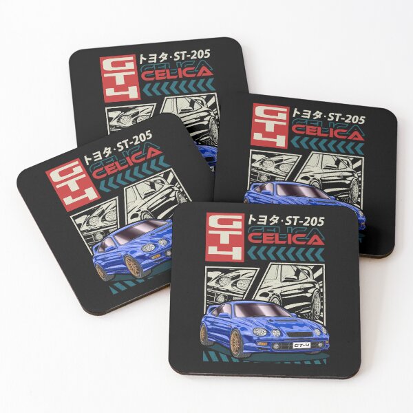 Item preview, Blue Celica GT-4 ST205 Comic Style designed and sold by JDM Guyvit.