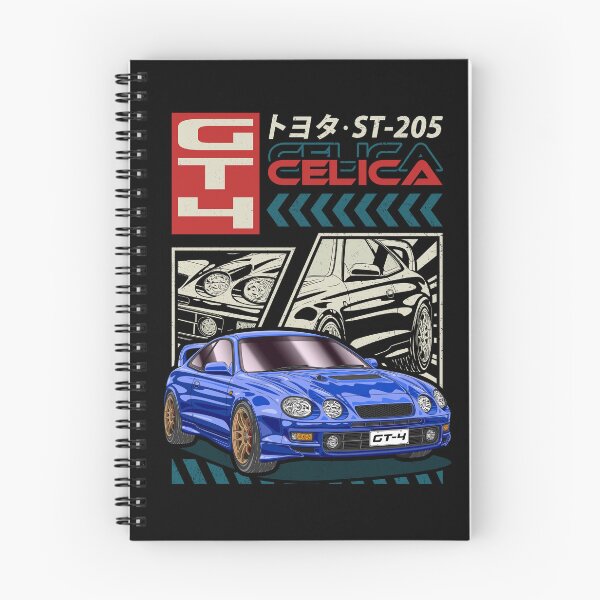 Item preview, Blue Celica GT-4 ST205 Comic Style designed and sold by JDM Guyvit.