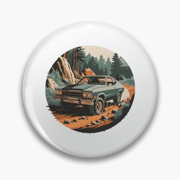 Item preview, Vintage Offroad Adventure Rugged 1970s Car in Nature off grid designed and sold by w1ckerman.