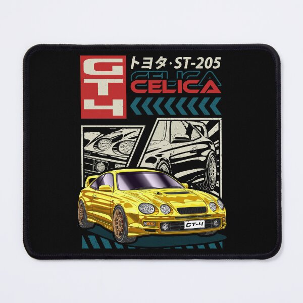 Item preview, Yellow Celica GT-4 ST205 Comic Style designed and sold by JDM Guyvit.