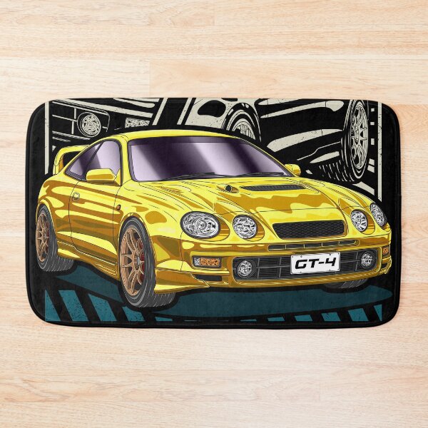 Item preview, Yellow Celica GT-4 ST205 Comic Style designed and sold by JDM Guyvit.