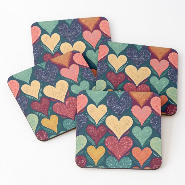 Item preview, Hearts pattern 7 designed and sold by sofilustra.