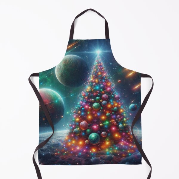 Item preview, Abstract Christmas Tree in Space designed and sold by kharatsuchita.