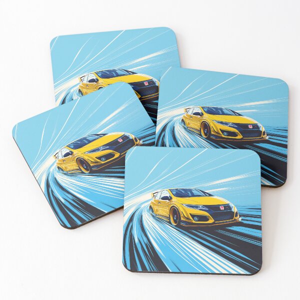Item preview, 2016 Honda Civic Type R FK2 Phoenix Yellow designed and sold by motomojo69.