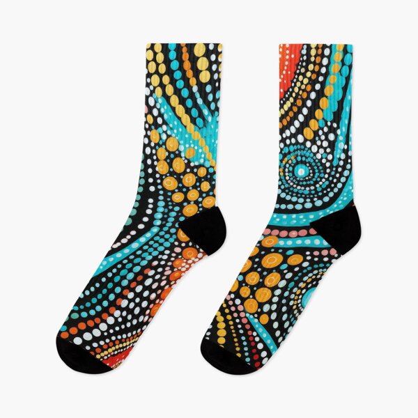 Item preview, Aboriginal Inspired Dot Art - Hot And Cold Extravaganza designed and sold by GrinGalore.