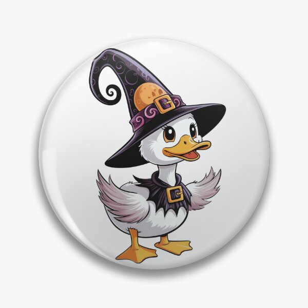 Item preview, Witchy Duck - Halloween Magic designed and sold by Jacob-InkTees.