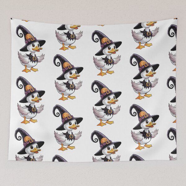 Item preview, Witchy Duck - Halloween Magic designed and sold by Jacob-InkTees.
