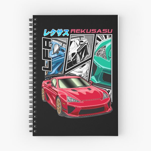 Item preview, Japanese Supercar LFA V10 Supercar Comic Style designed and sold by JDM Guyvit.