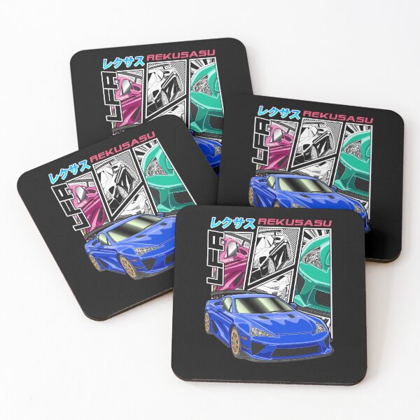 Item preview, Supercar Blue LFA V10 Supercar Comic Style designed and sold by JDM Guyvit.