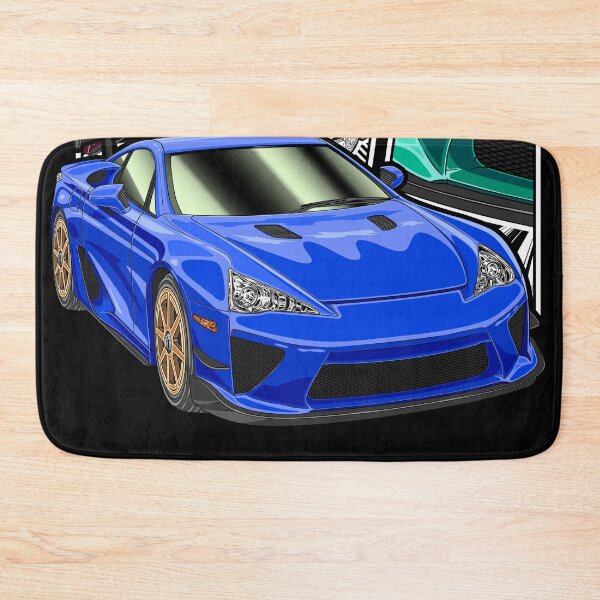 Item preview, Supercar Blue LFA V10 Supercar Comic Style designed and sold by JDM Guyvit.