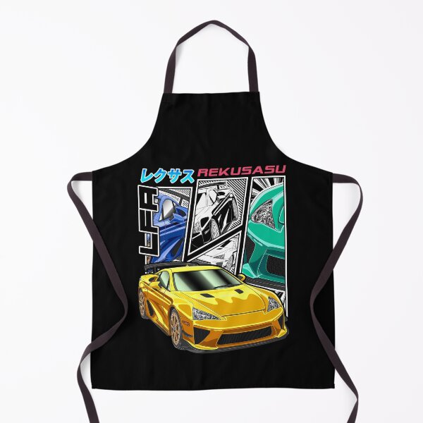 Item preview, Supercar Yellow LFA V10 Supercar Comic Style designed and sold by JDM Guyvit.