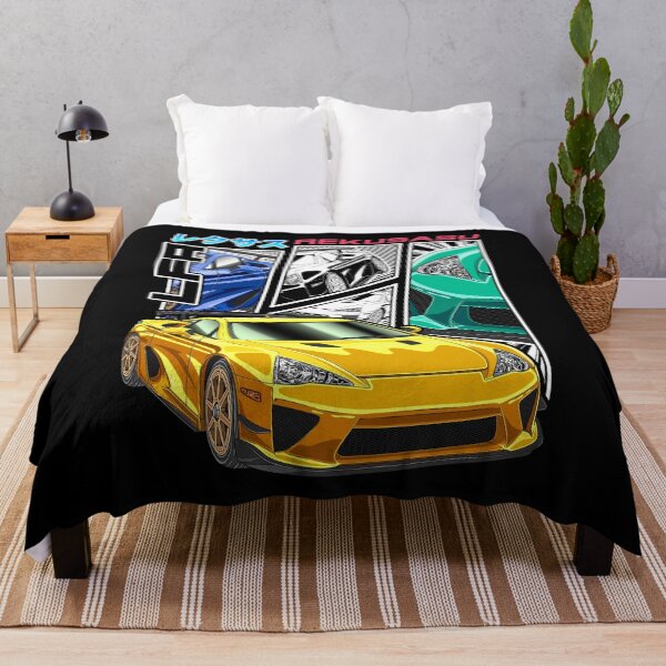 Item preview, Supercar Yellow LFA V10 Supercar Comic Style designed and sold by JDM Guyvit.